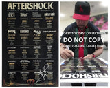 Ice T Signed 2024 Aftershock Festival 12x18 Event Poster COA Proof Autographed Star