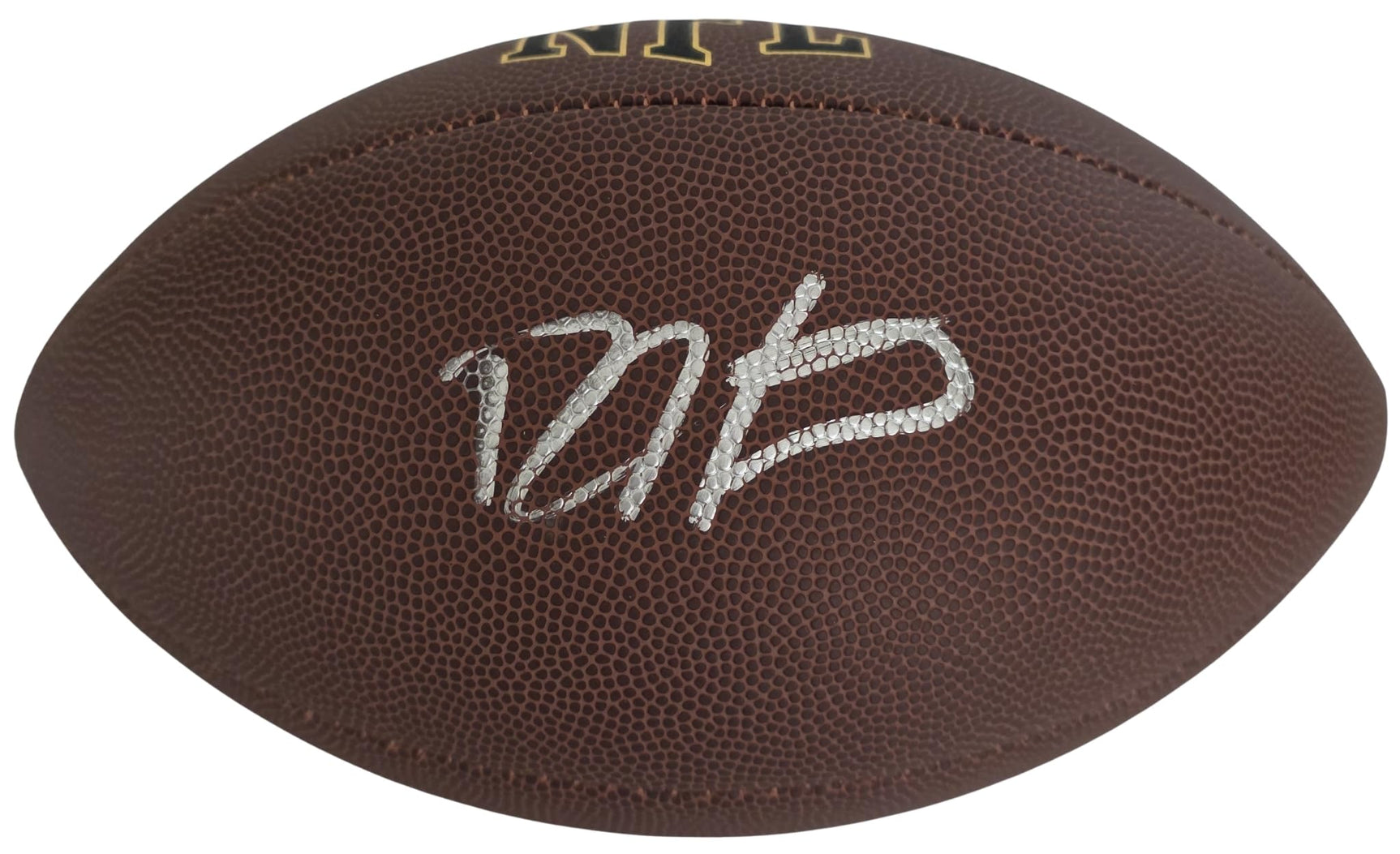 Devin Hester Signed Football Proof COA Autographed Chicago Bears The U Miami Atlanta Falcons