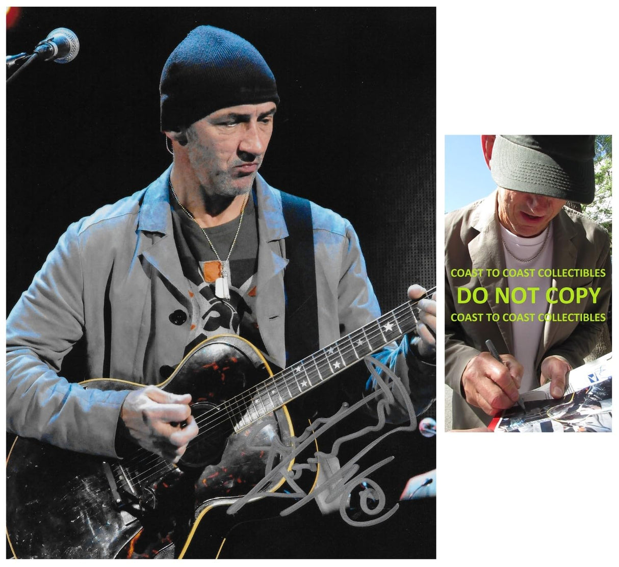 Simon Townshend Signed 8x10 Photo COA Proof Autographed Singer Guitarist The Who