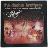 Patrick Simmons Signed The Doobie Brothers What Were Once Vices Are Now Habits Album COA Proof Autographed Vinyl Record