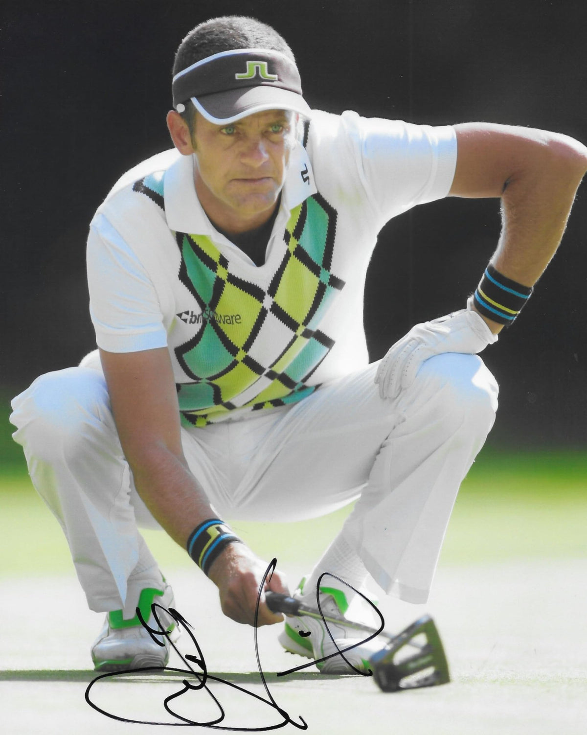 Jesper Parnevik Signed Golf 8x10 Photo Exact Proof COA, Autographed Golfer