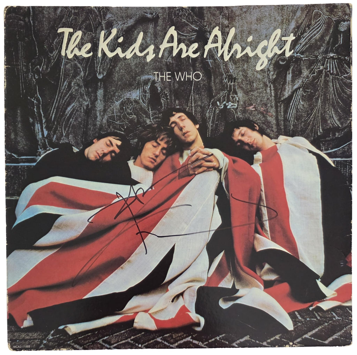 Pete Townshend Signed The Who The Kids Are Alright Album COA Proof Autographed Vinyl Record