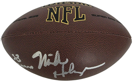 Mike Holmgren Signed Football Proof Beckett COA Seattle Seahawks Green Bay Packers