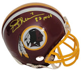 Joe Theisman Signed Washington Mini Football Helmet COA Proof Autographed