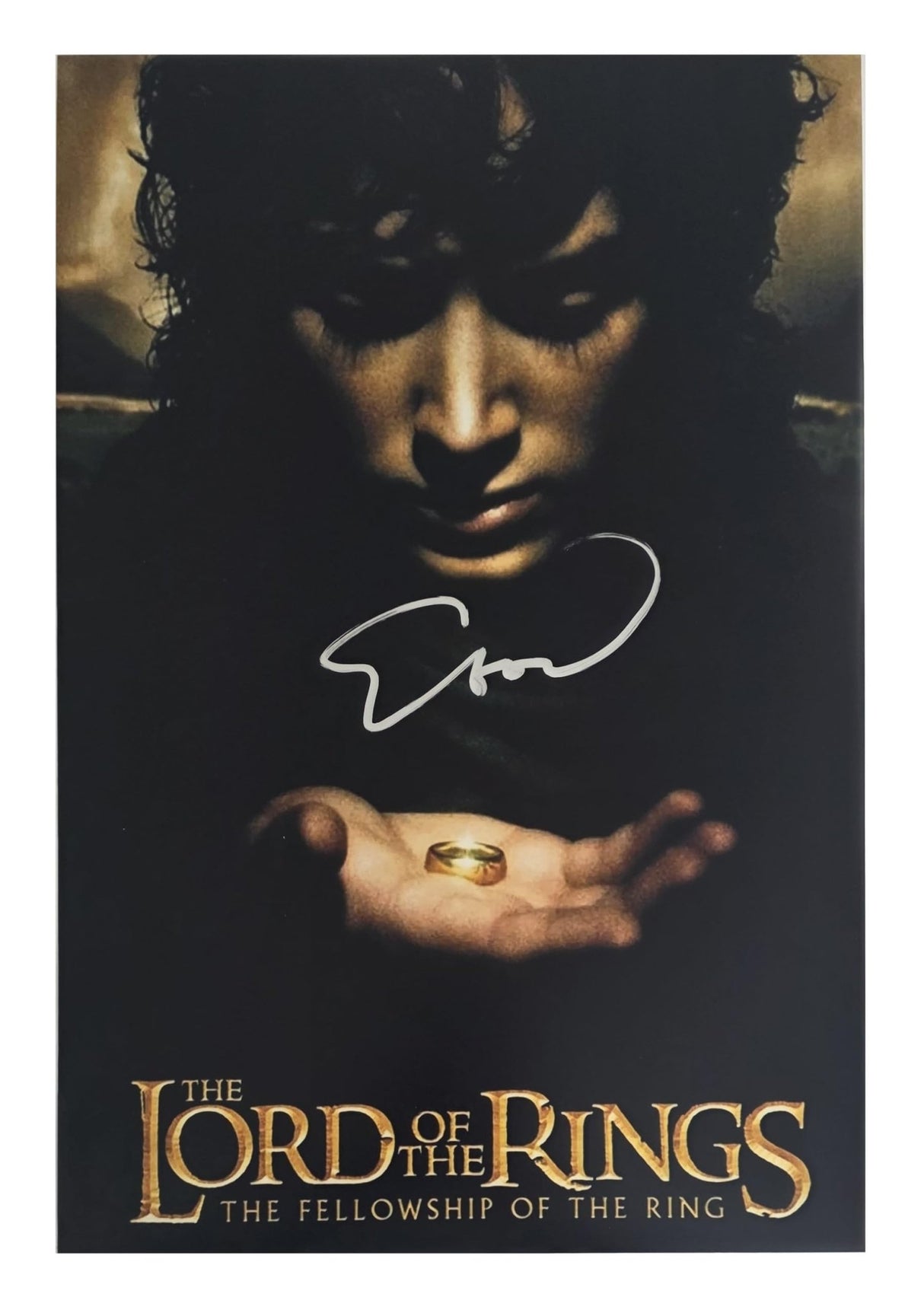 Elijah Wood Signed Lord Of The Rings 12x18 Photo Proof Autographed Frodo Baggins Poster Star