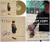 Patrick Monahan Signed Train Drops of Jupiter Album COA Proof Autographed Vinyl Record
