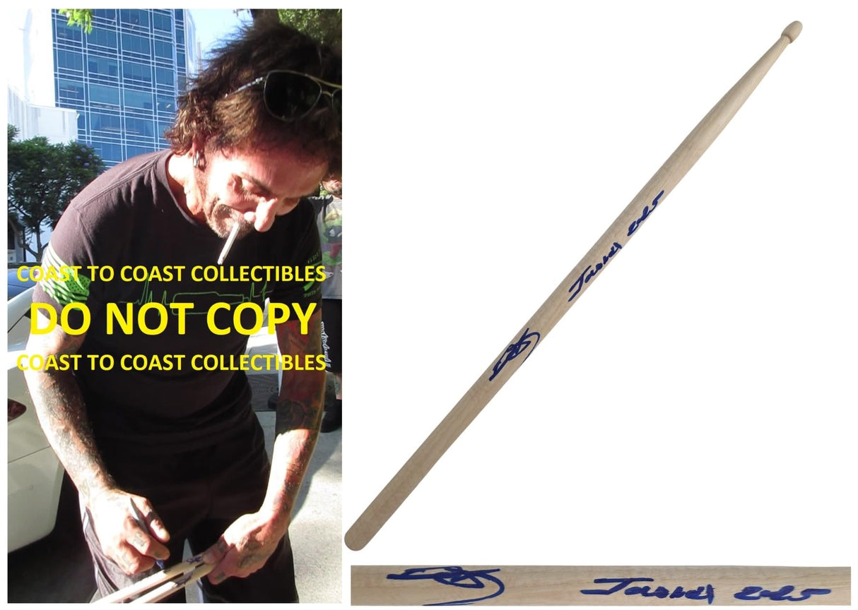 Deen Castronovo Signed Drumstick COA Proof Autographed Bad English, Journey Drummer