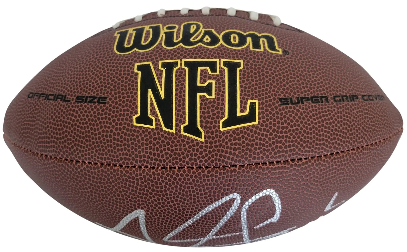 Adam Jones Signed Football Proof COA Autographed Pacman Jones Bengals Titans West Virginia