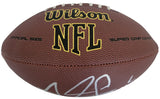 Adam Jones Signed Football Proof COA Autographed Pacman Jones Bengals Titans West Virginia