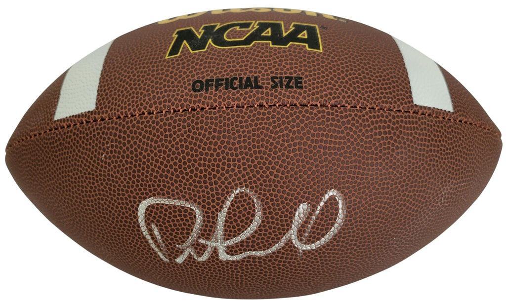 Pete Carroll USC Trojans Signed NCAA Football Proof COA Autographed