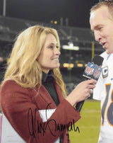 Alex Flanagan sportscaster NFL Network signed autographed 8x10 photo COA Proof Star