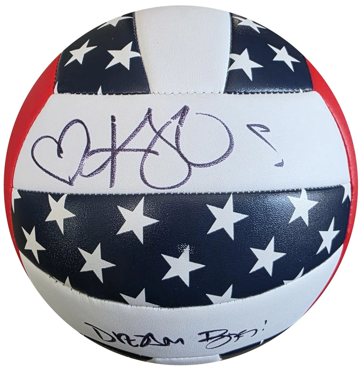 Kerri Walsh Jennings Signed USA Beach Volleyball Proof Autographed Olympic Gold. GOAT