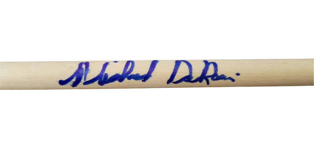 Michael Derosier Heart Drummer Signed Drumstick COA Exact Proof Autographed STAR