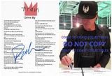 Pat Monahan Signed Train Drive By Lyrics Sheet Exact Proof COA Autographed STAR