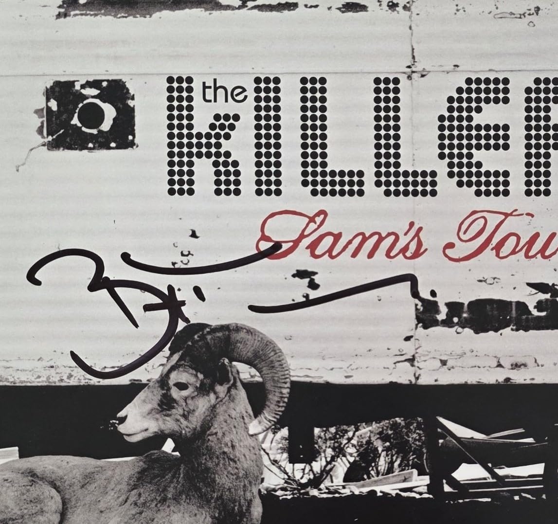 Brandon Flowers Signed The Killers Sams Town Album COA Proof Autographed Vinyl Record