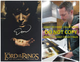 Elijah Wood Signed Lord Of The Rings 12x18 Photo Proof Autographed Frodo Baggins Poster Star