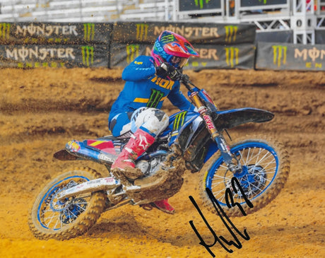 Haiden Deegan Signed 8x10 Photo COA Proof Autographed Freestyle Motocross Rider..