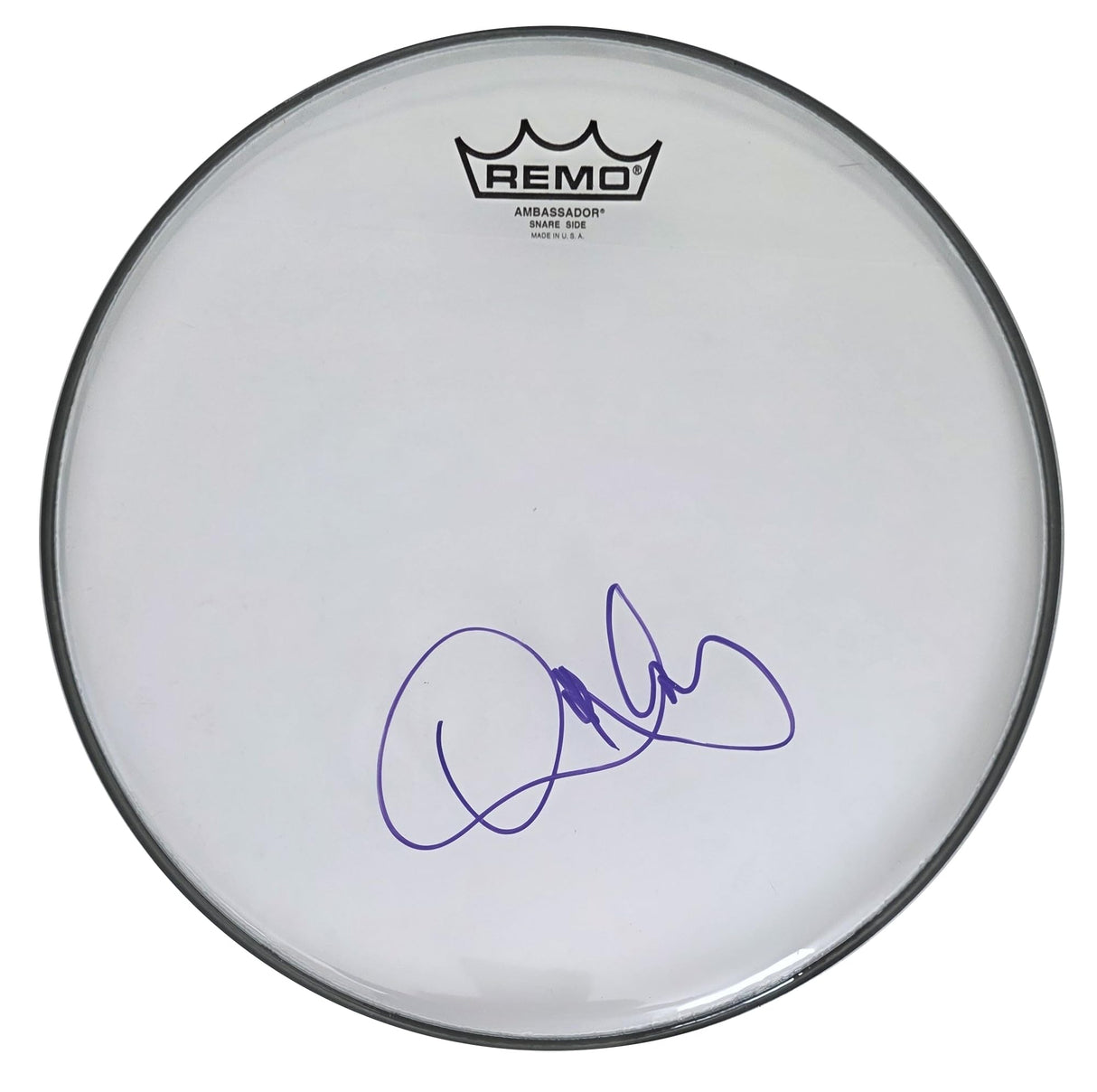 Danny Carey Tool Drummer Signed 12'' Drumhead COA Exact Proof Autographed