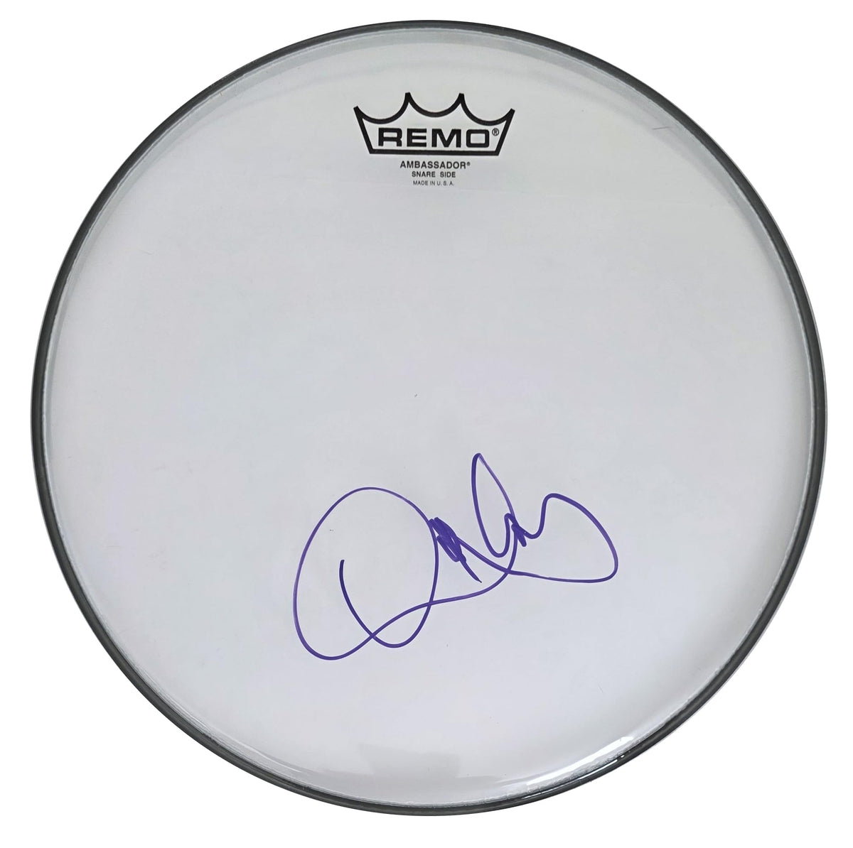 Danny Carey Tool Drummer Signed 12'' Drumhead COA Exact Proof Autographed