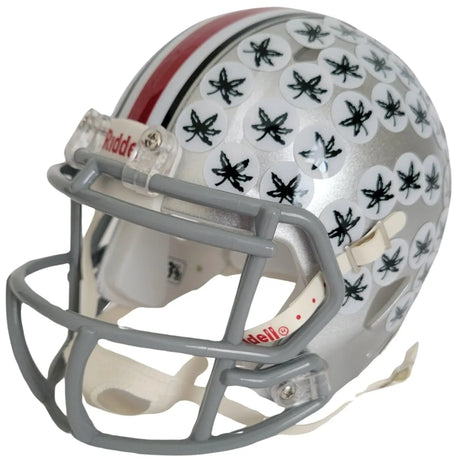 JT Tuimoloau Signed Ohio State Buckeyes Mini Football Helmet Proof COA Autographed