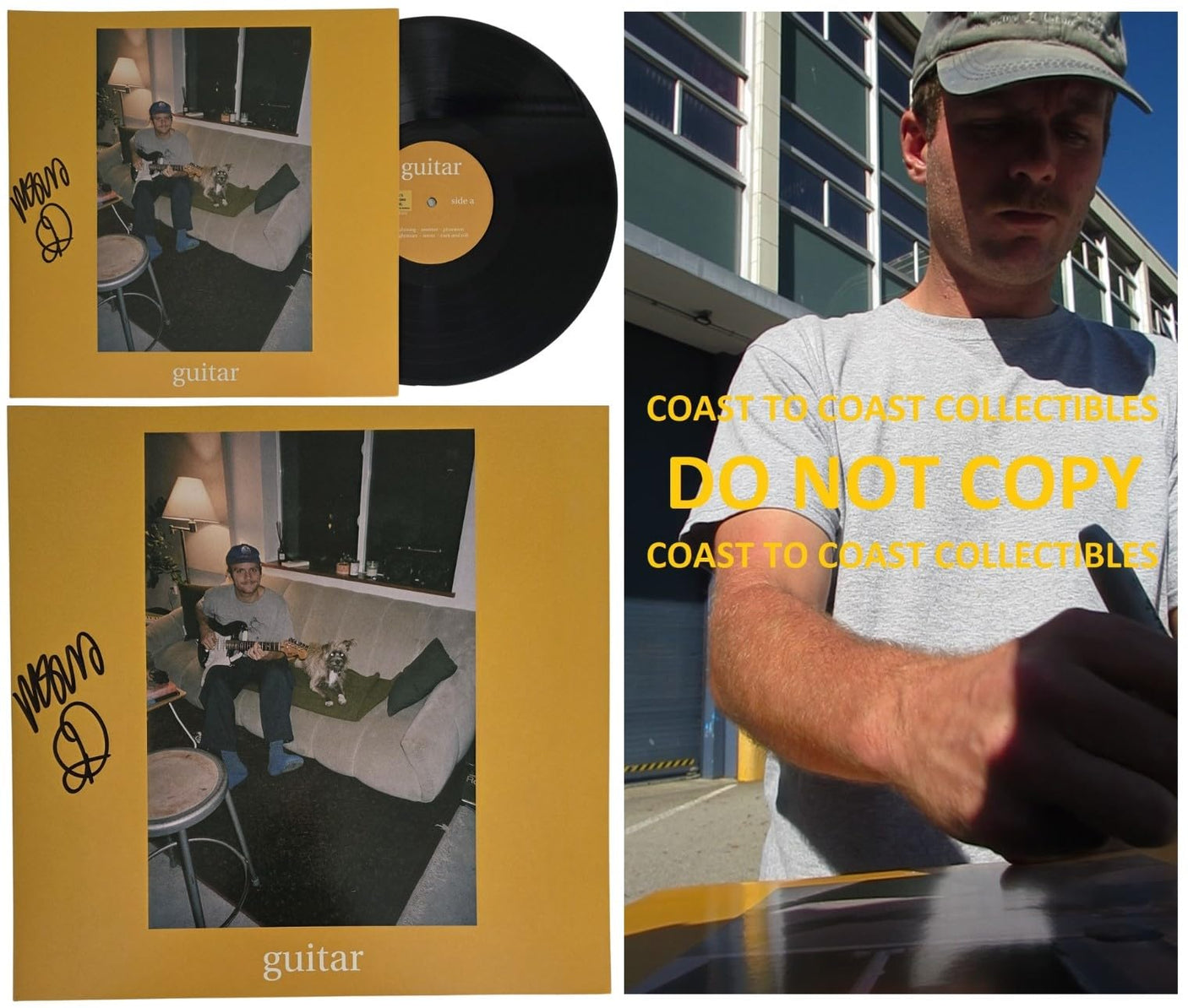 Mac DeMarco Signed Guitar Album COA Exact Proof Autographed Vinyl Record