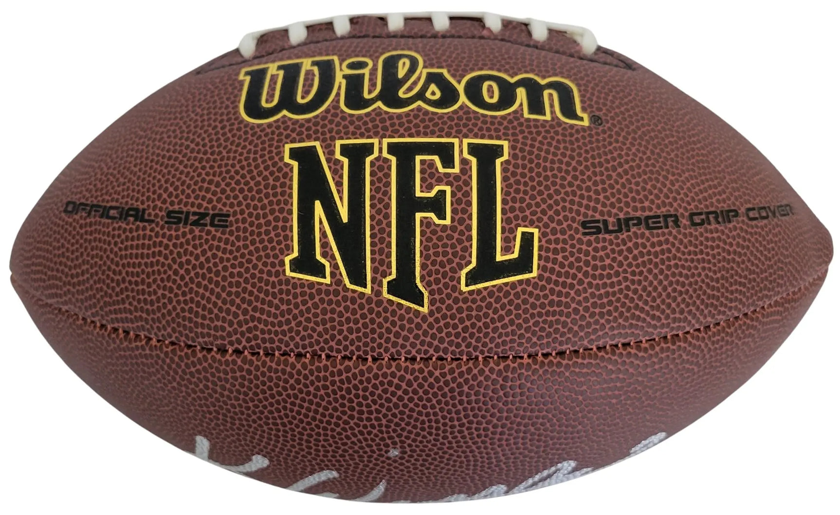 Kellen Winslow Signed Football Proof COA Autographed San Diego Chargers HOF