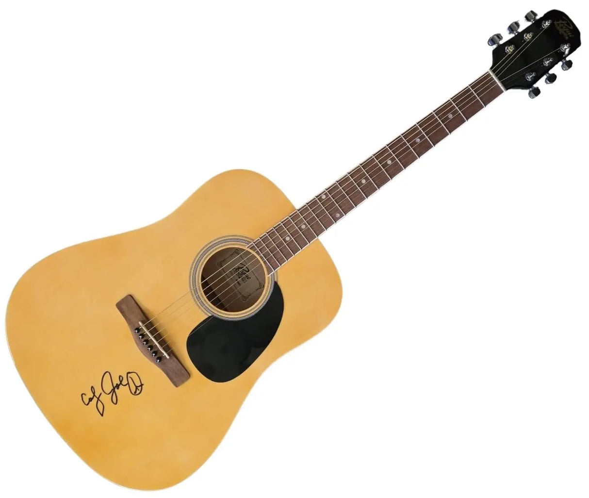 Country Joe McDonald Signed Full Size Acoustic Guitar COA Proof Autographed Rare