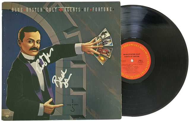 Buck Dharma Eric Bloom Signed Blue Oyster Cult Album COA Proof, Autographed STAR