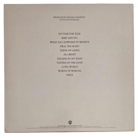 Christopher Cross Signed Another Page Album COA Proof Autographed Vinyl Record