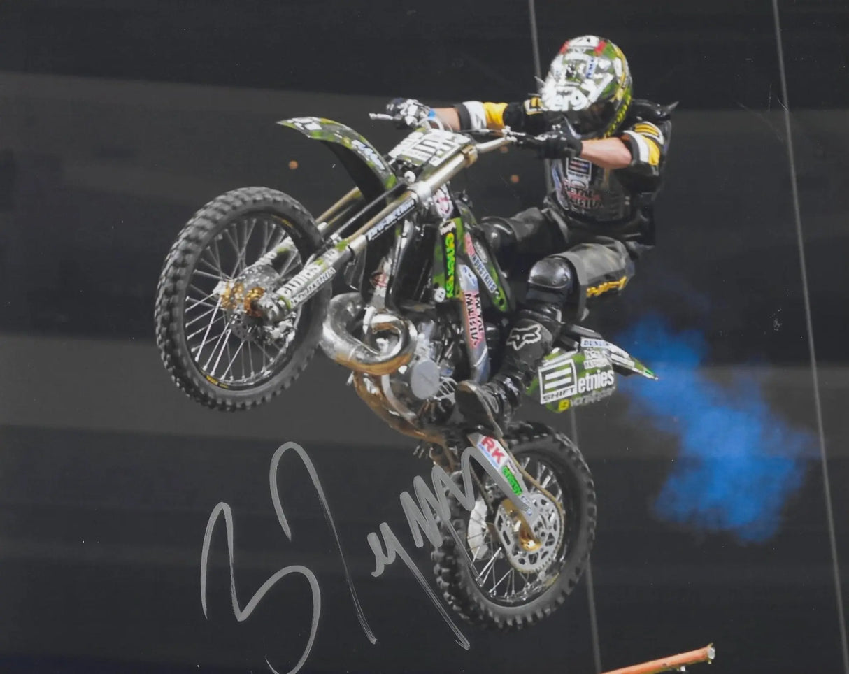 Brian Deegan Signed 8x10 Photo COA Proof Autographed Freestyle Motocross Rider,