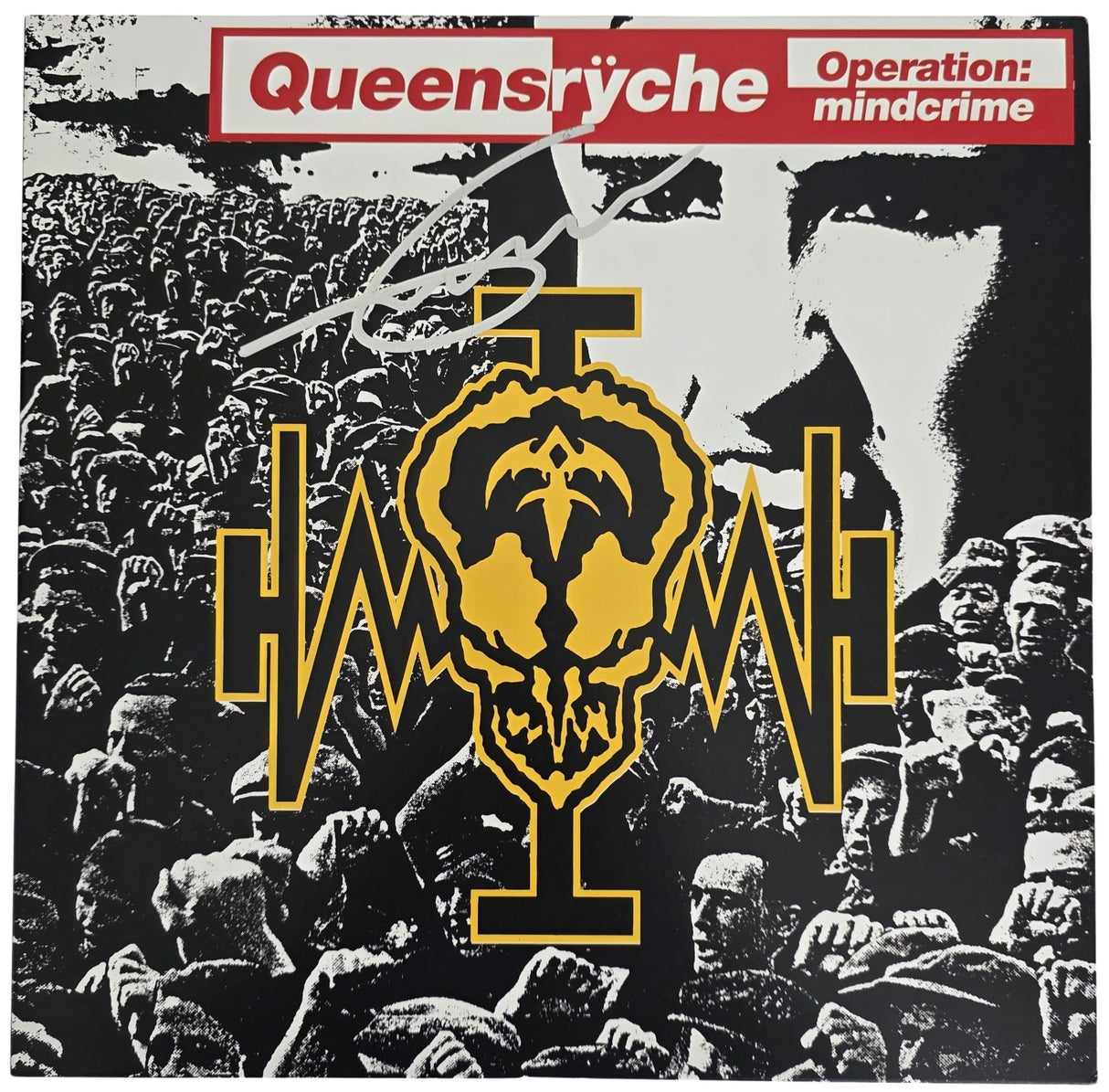 Geoff Tate Signed Queensryche Operation Mindcrime Album COA Proof Autographed Vinyl Record