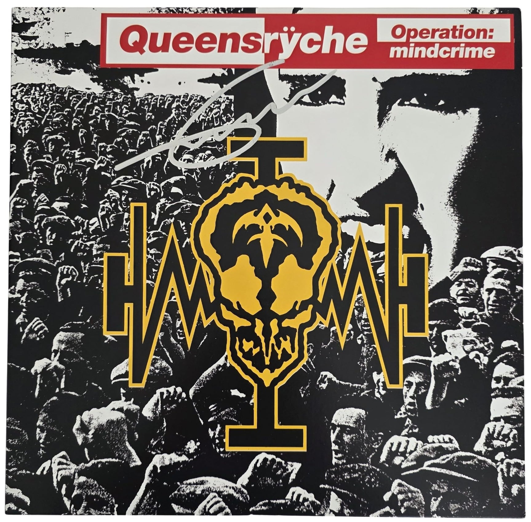 Geoff Tate Signed Queensryche Operation Mindcrime Album COA Proof Autographed Vinyl Record