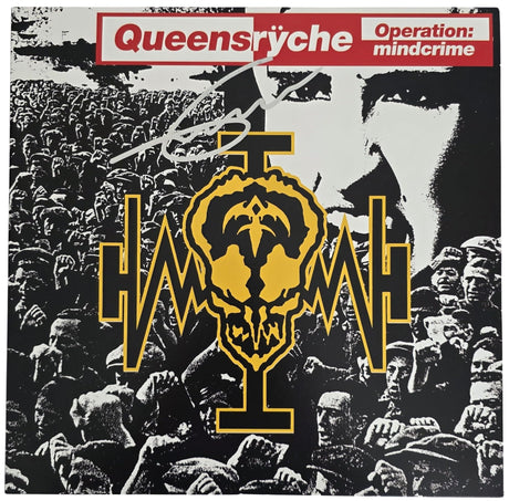 Geoff Tate Signed Queensryche Operation Mindcrime Album COA Proof Autographed Vinyl Record