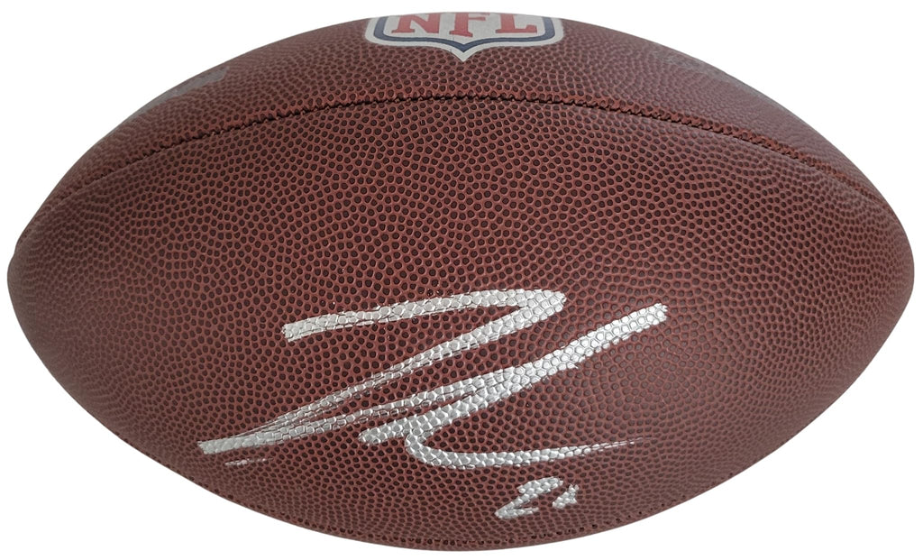 Jahmyr Gibbs Signed Duke Football Proof COA Autographed Detroit Lions Alabama