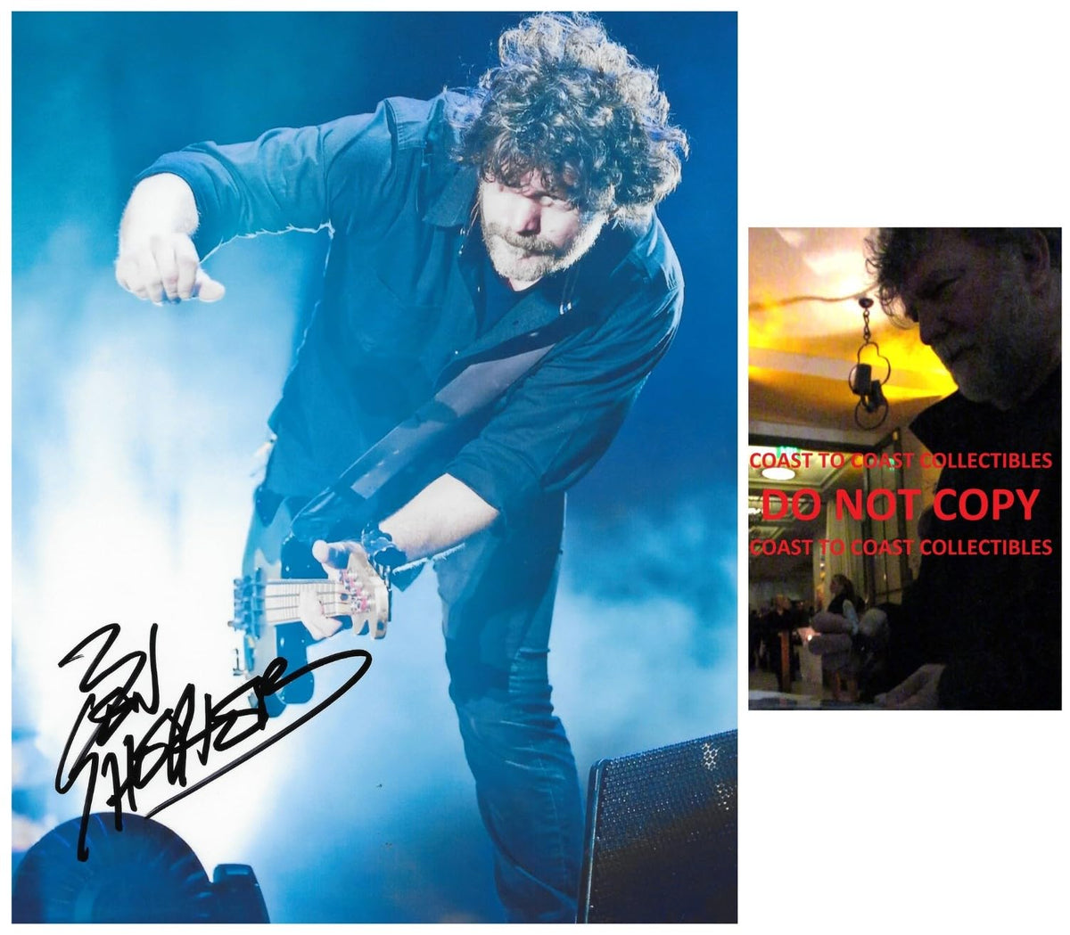 Ben Shepherd Signed 8x10 Photo COA Exact Proof Autographed Soundgarden bassist STAR