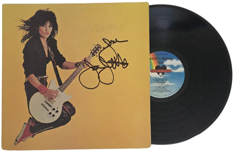 Joan Jett Signed Jett & The Blackhearts Album Proof COA Autographed Vinyl Record