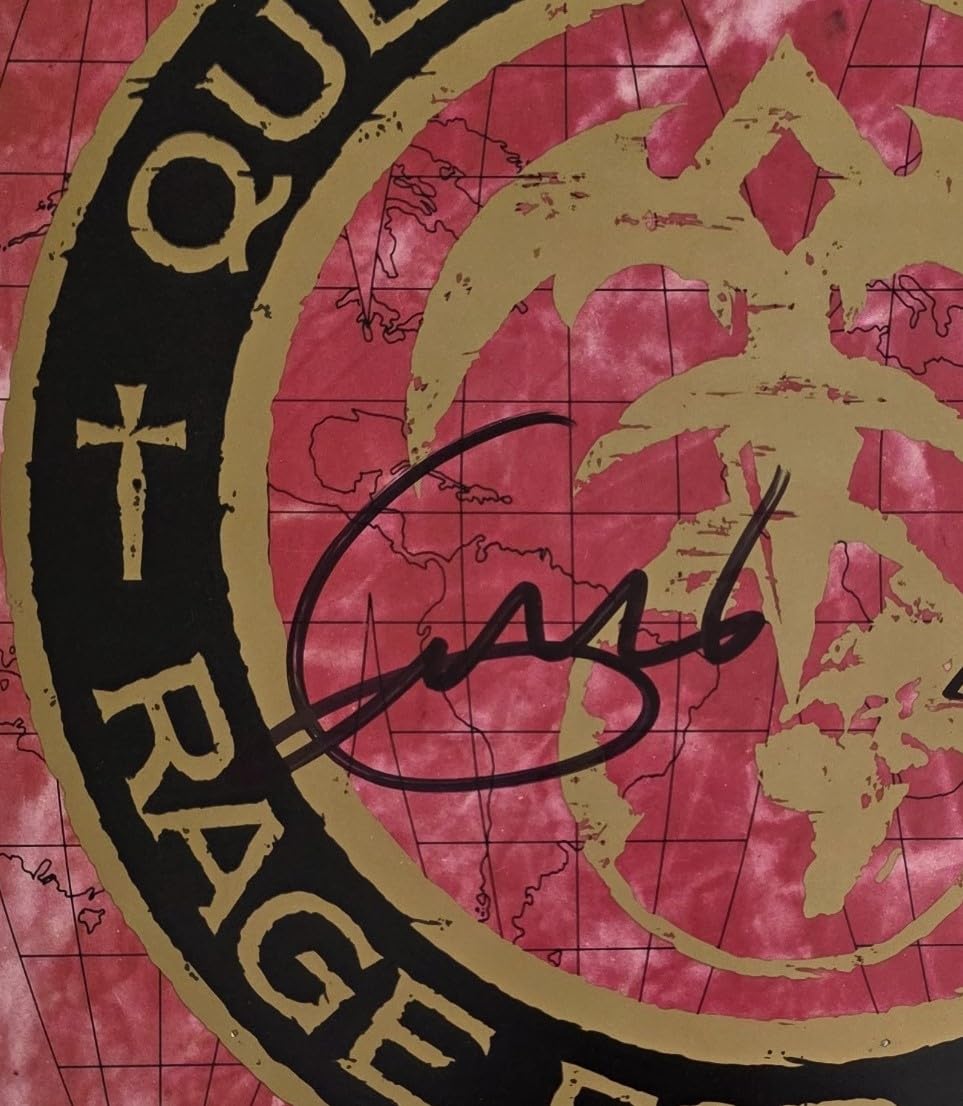 Geoff Tate Signed Queensryche Rage for Order Album COA Proof Autographed Vinyl Record Michael Wilton