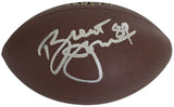 Brent Jones Signed Football COA Exact Proof Autographed San Francisco 49ers