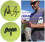 Pete Sampras Signed Tennis Ball COA Exact Proof Autographed HOF Pistol Pete Rare