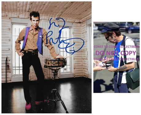 Slim Jim Phantom Signed 8x10 Photo Proof COA Autographed Stray Cats Drummer..