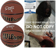 Skylar Diggins Smith Signed Basketball Proof COA Beckett Mercury Notre Dame Seattle Storm