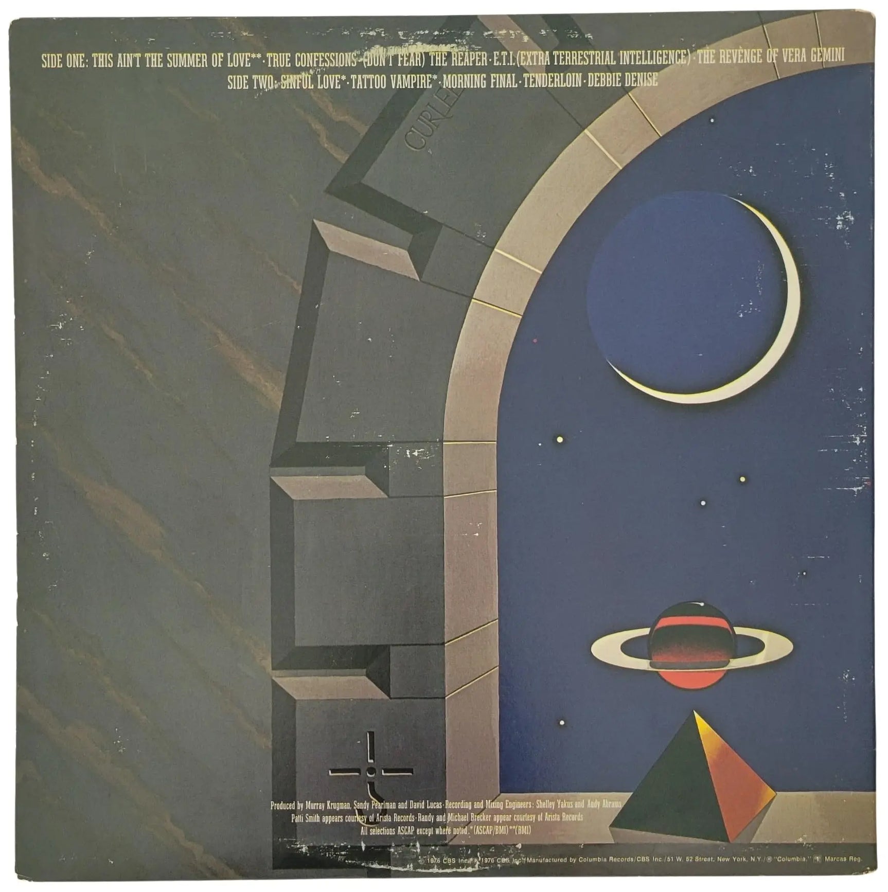 Buck Dharma Eric Bloom Signed Blue Oyster Cult Album COA Proof, Autographed STAR
