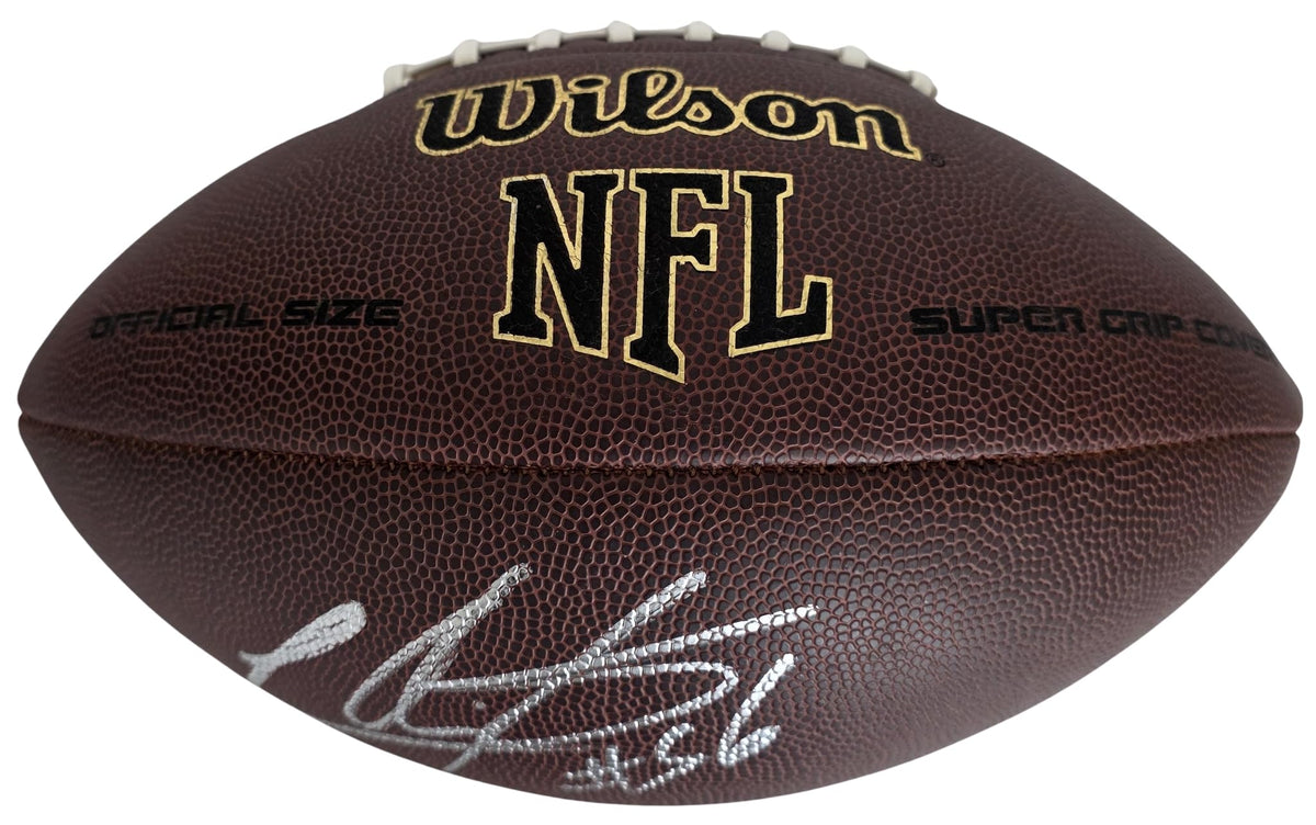 Lavar Arrington Signed Football COA Proof Autographed Penn State Washington