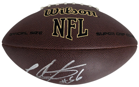 Lavar Arrington Signed Football COA Proof Autographed Penn State Washington