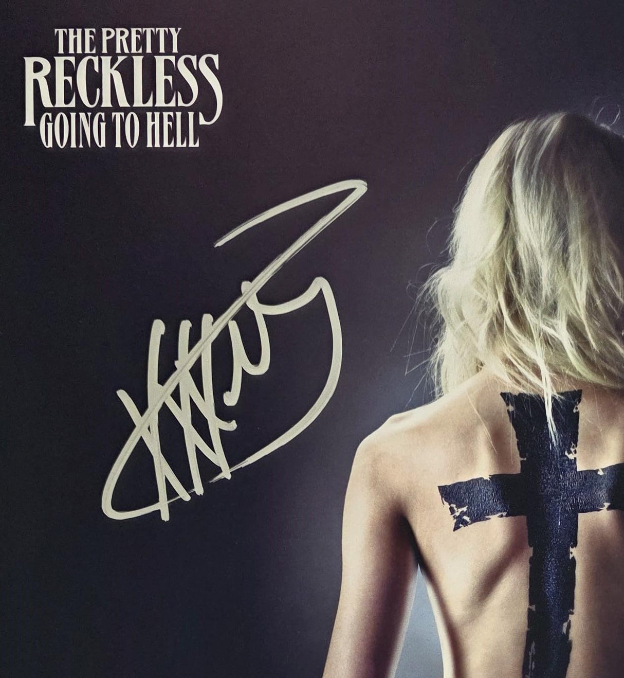Taylor Momsen Signed The Pretty Reckless Going to Hell Album COA Proof Autographed Vinyl Record