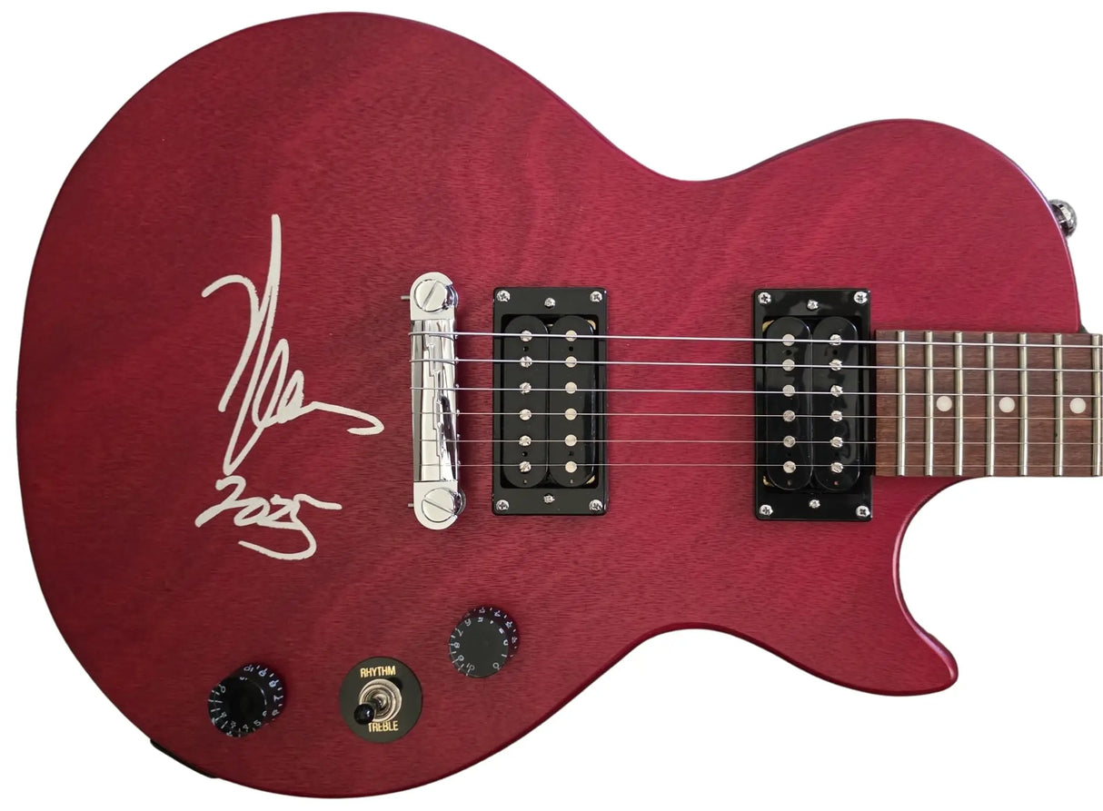 Neal Schon Journey Signed Les Paul Guitar COA Exact Proof Autographed