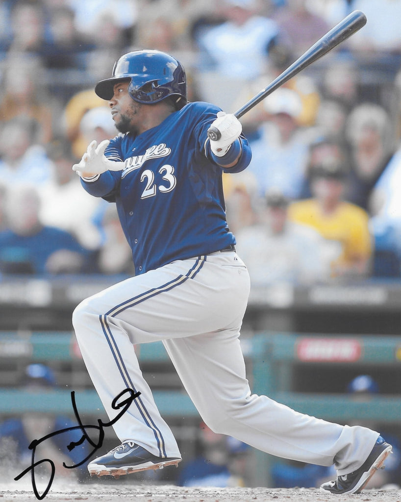 Rickie Weeks Signed 8x10 Photo Proof COA Milwaukee Brewers Baseball Autographed