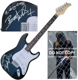 Bret Michaels Poison Signed Full Size Electric Guitar COA Exact Proof Autographed