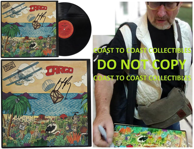 Colin Hay Signed Men At Work Cargo Album COA Proof Autographed Vinyl Record