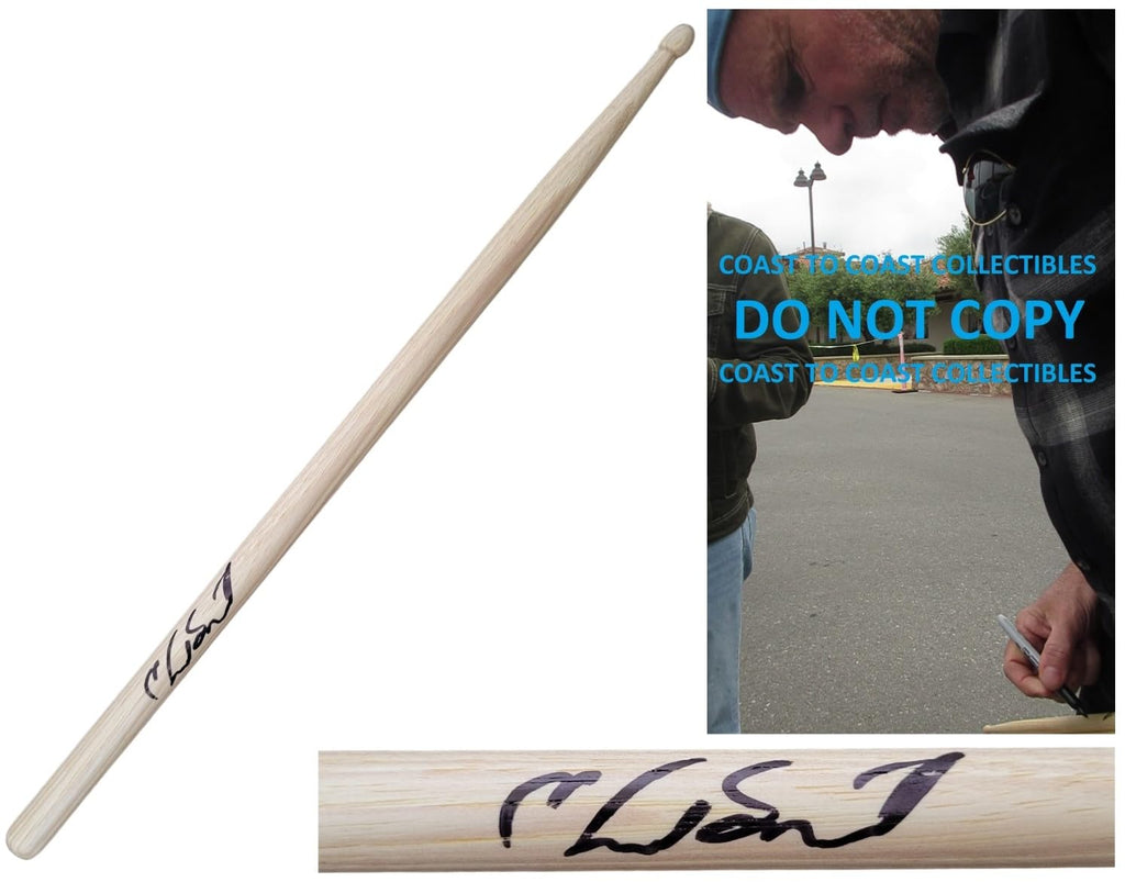 Chad Smith Signed Drumstick COA Proof Autographed Red Hot Chili Pepper Drummer.